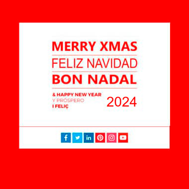 Plantilla email postal nadal: Bon any nou