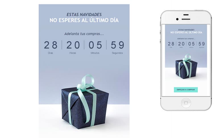 Plantilla de email responsive: Free Gift