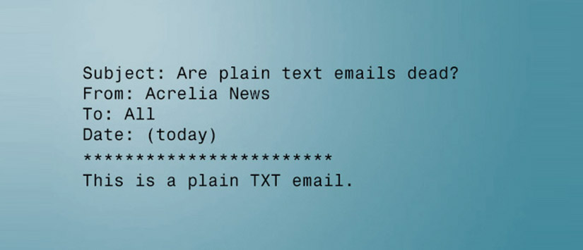 Per a què serveix la versió 'text pla' en una newsletter?