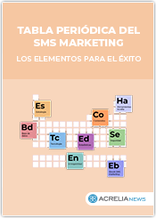 Taula periódica de l'SMS màrqueting: els elements de l'èxit