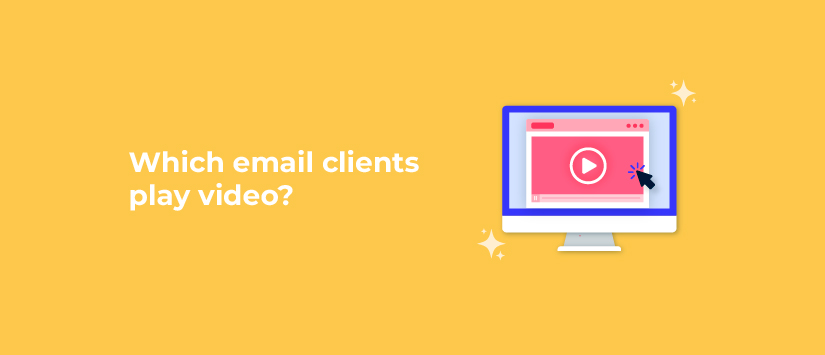 Which email clients play video?