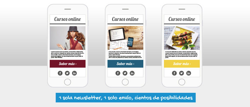 Imagen Email marketing dynamic con