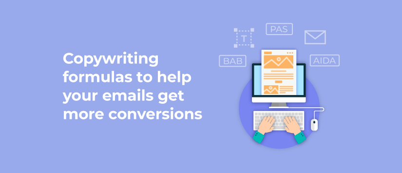 Imagen Copywriting formulas to help your emails get more convers