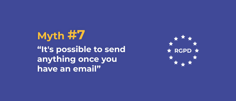 Myth 7: It's possible to send anything once you have an email 